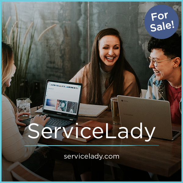 ServiceLady.com - Great premium domain marketplace