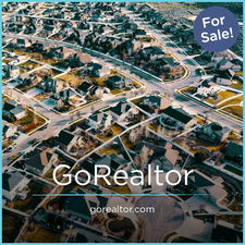 GoRealtor.com - Creative brandable domain for sale