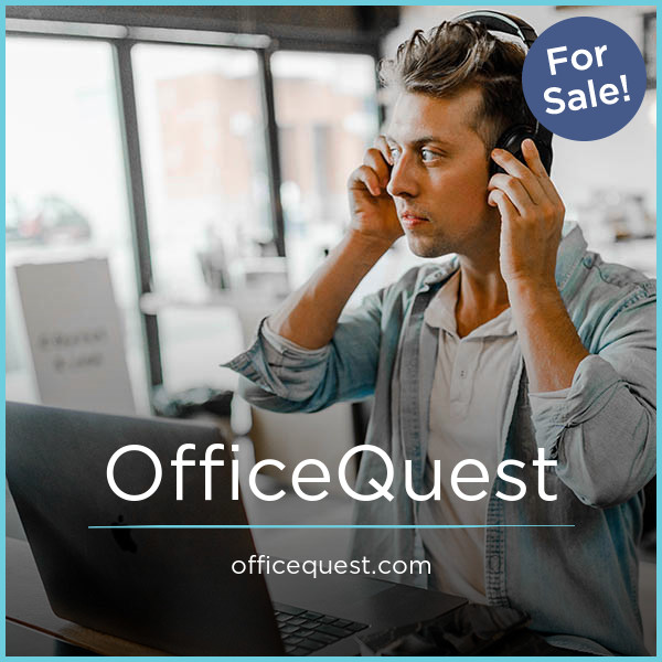 OfficeQuest.com - buy Catchy premium domains