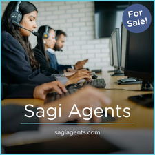 SagiAgents.com - Creative brandable domain for sale