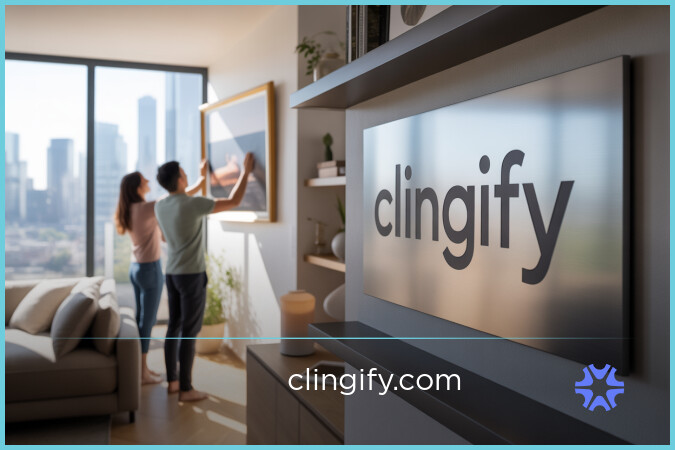 Clingify.com - buy New premium domains