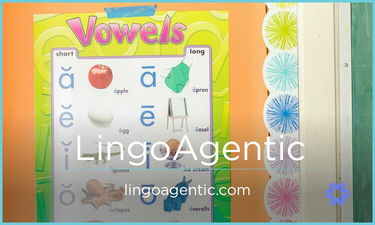 LingoAgentic.com - Creative brandable domain for sale