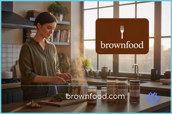 BrownFood.com - Creative brandable domain for sale