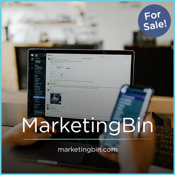 MarketingBin.com - buy Good premium domains