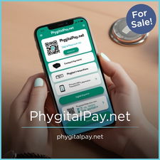 PhygitalPay.net - Creative brandable domain for sale