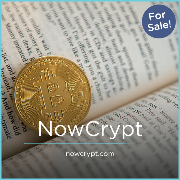 NowCrypt.com - Catchy premium domains