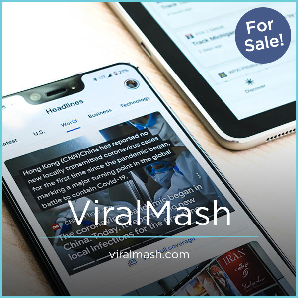 ViralMash.com - Great premium domains for sale