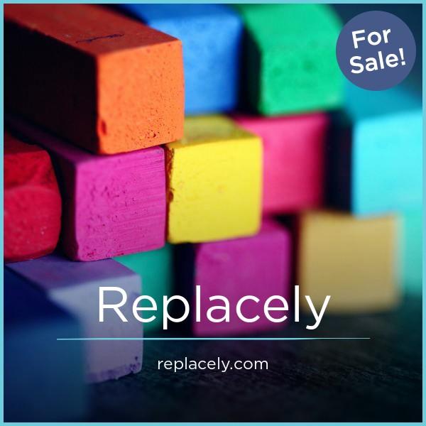 Replacely.com - buy Catchy premium domains