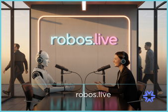 Robos.live - Creative brandable domain for sale