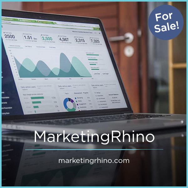 MarketingRhino.com - Creative premium domain marketplace