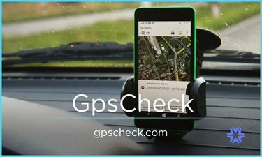 GpsCheck.com - Creative brandable domain for sale