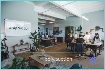 Poly.Auction - Creative brandable domain for sale