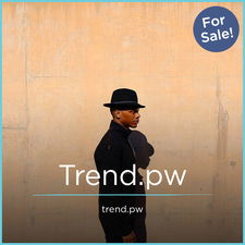Trend.PW - Creative brandable domain for sale