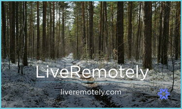 LiveRemotely.com - Creative brandable domain for sale
