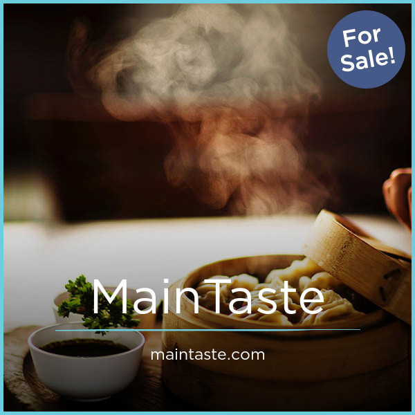 MainTaste.com - buy Catchy premium domains