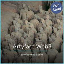 ArtyfactWeb3.com - Creative brandable domain for sale