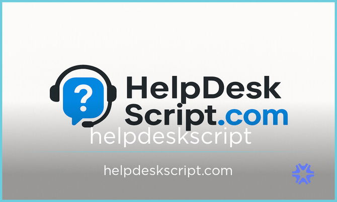 helpDeskscript: The domain name helpDeskscript.com is for sale