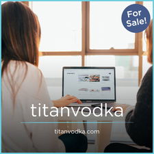 TitanVodka.com - Creative brandable domain for sale