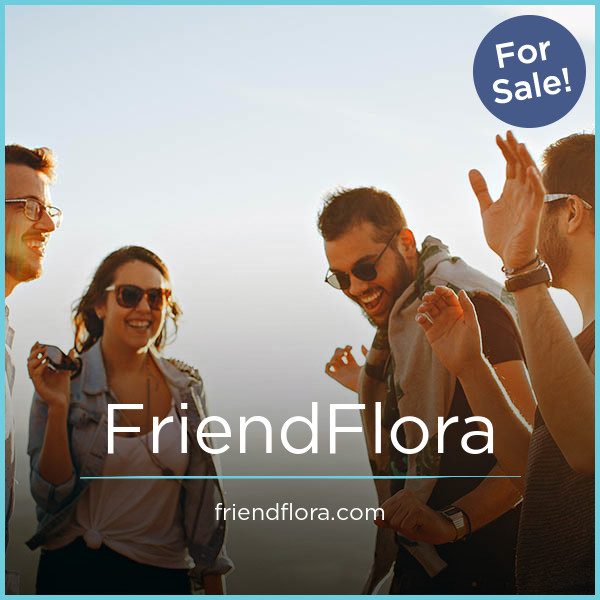FriendFlora.com - New premium domain marketplace