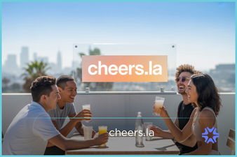 Cheers.la - Creative brandable domain for sale
