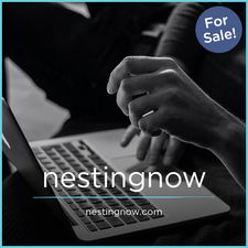 NestingNow.com - Creative brandable domain for sale