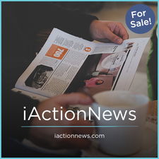 iActionNews.com - Creative brandable domain for sale
