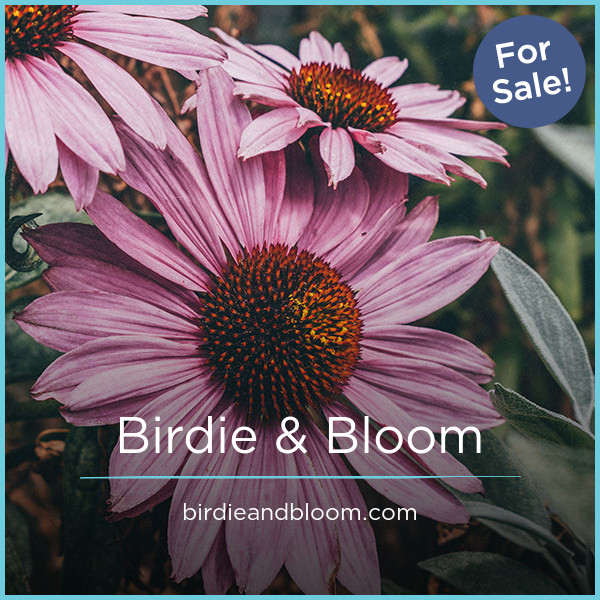 BirdieAndBloom.com - Unique premium domain marketplace