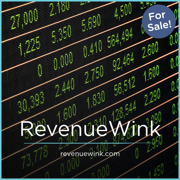 RevenueWink.com - buy Catchy premium domains