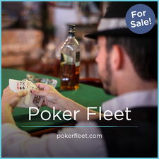 PokerFleet.com - Creative brandable domain for sale