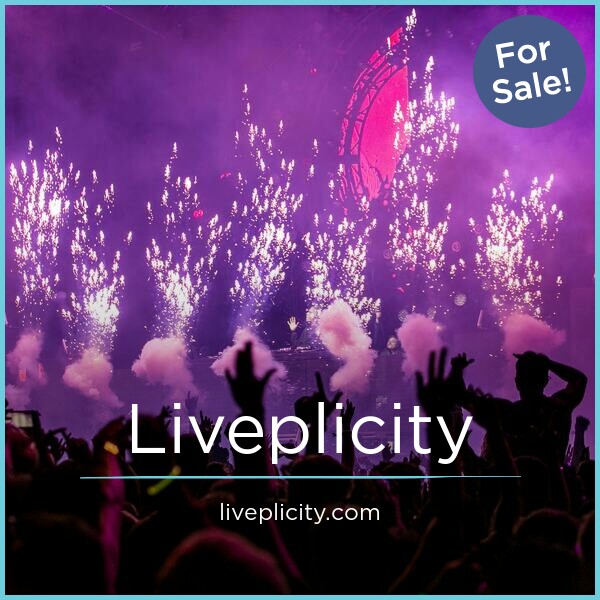 Liveplicity.com - Catchy premium domains