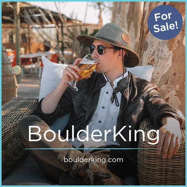 BoulderKing.com - buy New premium names