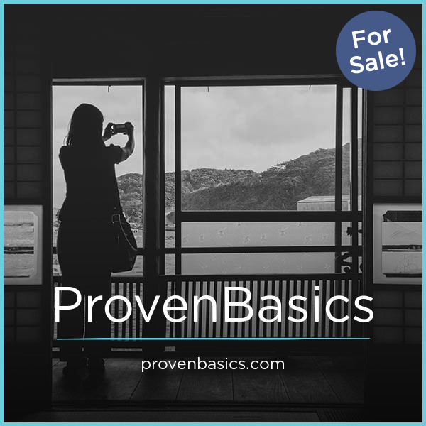 ProvenBasics.com - Good domains for sale