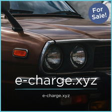 e-charge.xyz - Creative brandable domain for sale