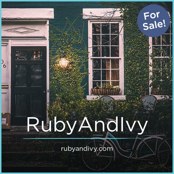 RubyAndIvy.com - buying Good premium names