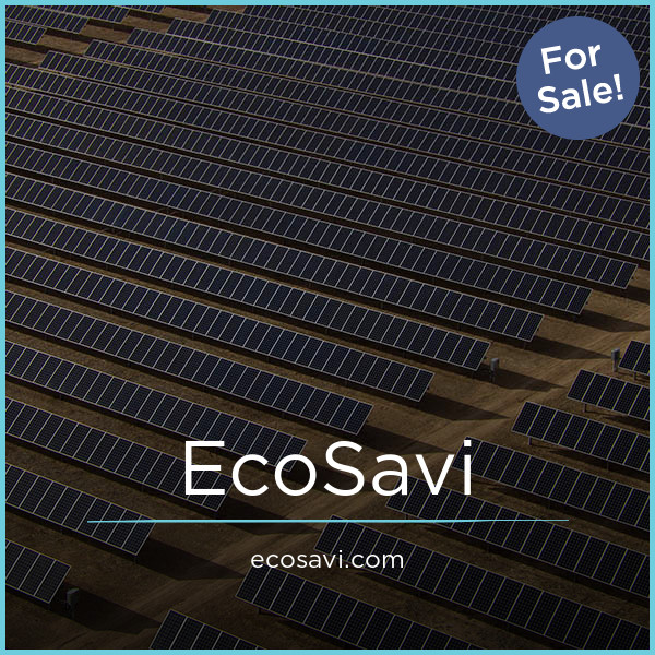 EcoSavi.com - Good premium domain names