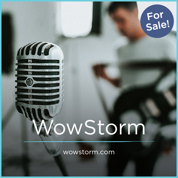WowStorm.com - Great domains for sale