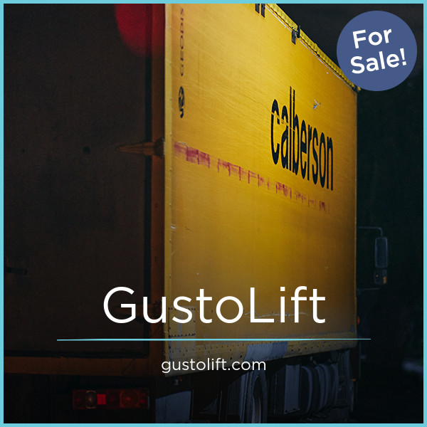 GustoLift.com - buy Cool premium domains