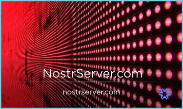 NostrServer.com - Creative brandable domain for sale