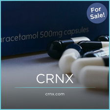 CRNX.com - Creative brandable domain for sale
