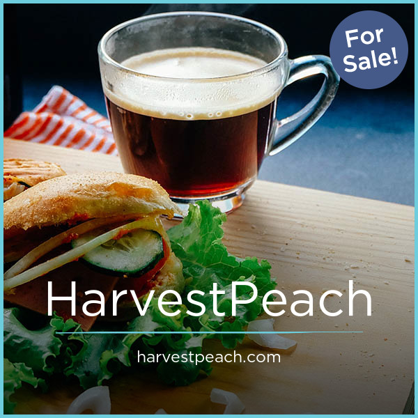 HarvestPeach.com - buy New premium names
