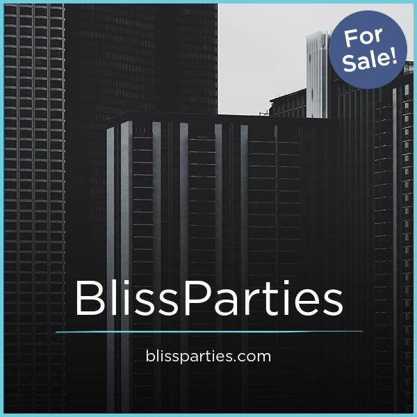 BlissParties.com - Unique premium domain names for sale