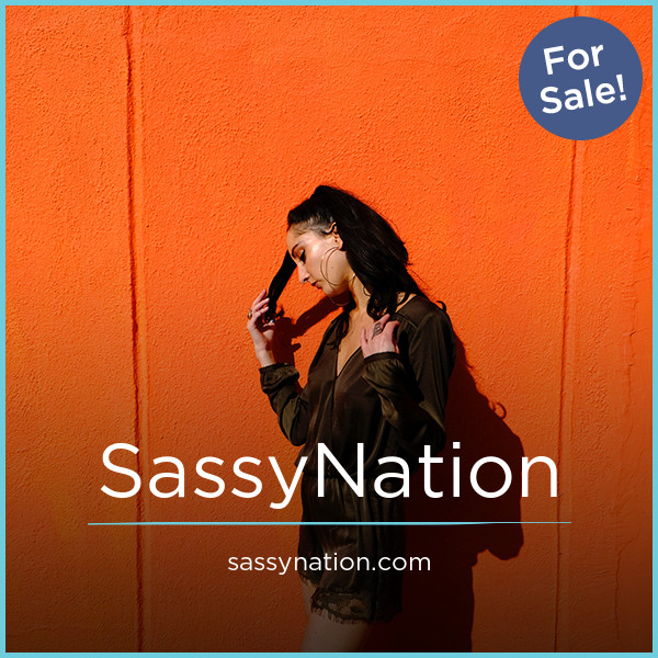 SassyNation.com - buy New premium names