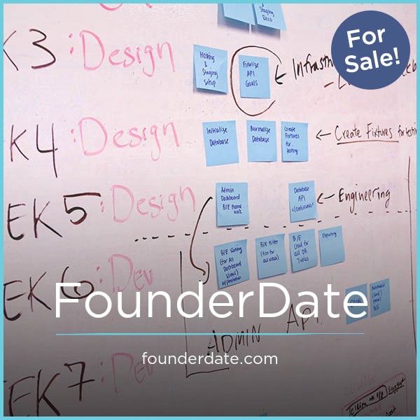 FounderDate.com - Great premium domain marketplace