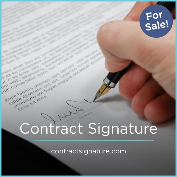 ContractSignature.com - Best premium domain names