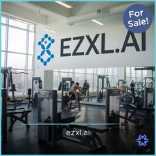 Ezxl.ai - Creative brandable domain for sale