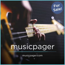 MusicPager.com - Creative brandable domain for sale