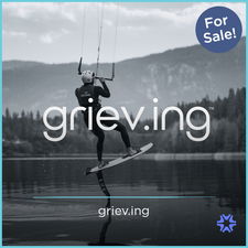 Griev.ing - Creative brandable domain for sale