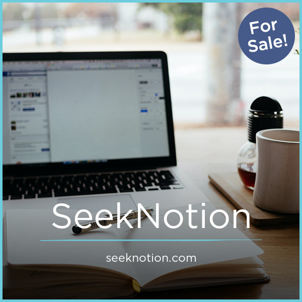 SeekNotion.com - buy Cool premium domains