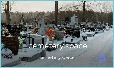 Cemetery.space - Creative brandable domain for sale