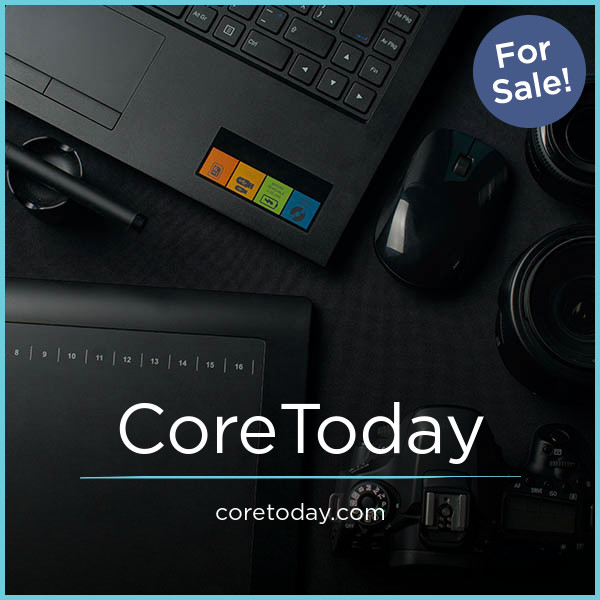CoreToday.com - Catchy premium domain names